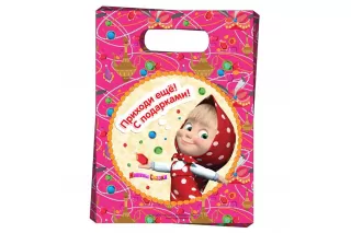 Пакеты подарочные «Маша и Медведь» (6 шт.) Пакеты подарочные «Маша и Медведь» (6 шт.)