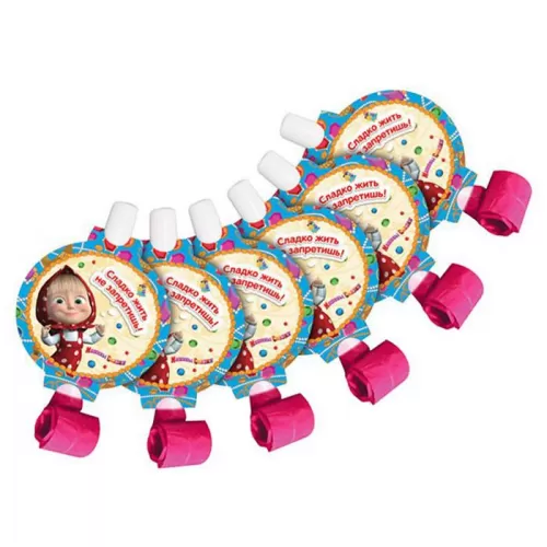 Язычок «Маша и Медведь» (6 шт.)