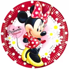 Тарелки Минни 23 см (8 шт.) Тарелки Минни 23 см (8 шт.)
