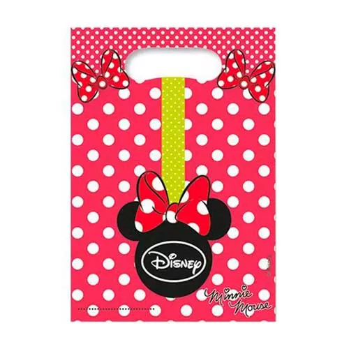Пакеты подарочные Минни Маус (6 шт.)