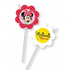 Трубочки Минни Маус (6 шт.)