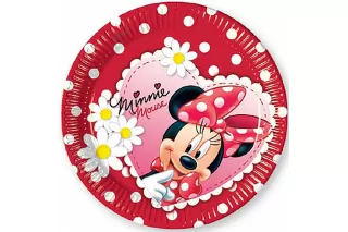 Тарелки Минни Ромашки (8 шт.) Тарелки Минни Ромашки (8 шт.)