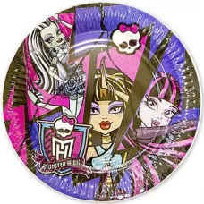 Тарелки Монстр Хай (8 шт.) Тарелки Монстр Хай (8 шт.)