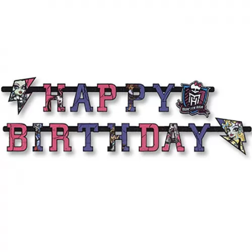Гирлянда-буквы Monster High Гирлянда-буквы Monster High