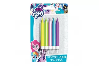 Свечи My Little Pony с держателями Свечи My Little Pony с держателями