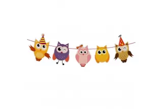 Гирлянда «Совы»  Гирлянда «Совы»