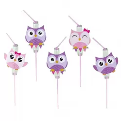 Трубочки Совушки (8 шт.) Трубочки Совушки (8 шт.)