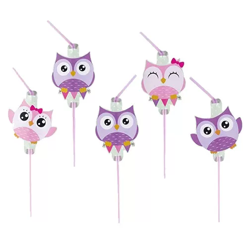 Трубочки Совушки (8 шт.)