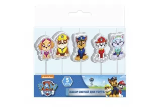 Свечи Щенячий патруль на палочках Свечи Щенячий патруль на палочках