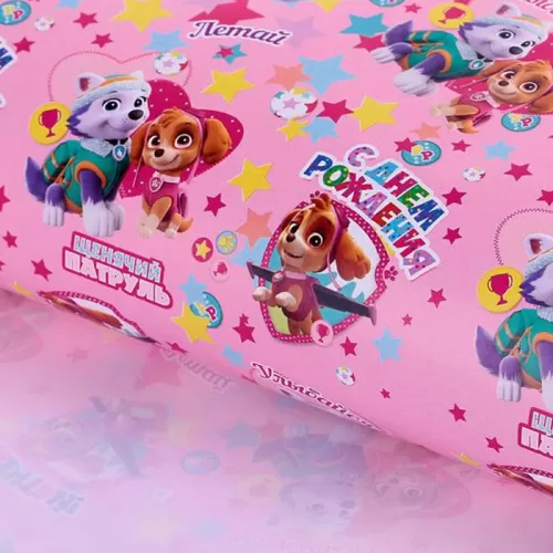 Бумага упаковочная Paw Patrol Бумага упаковочная Paw Patrol