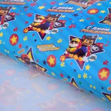 Бумага упаковочная Щенячий патруль