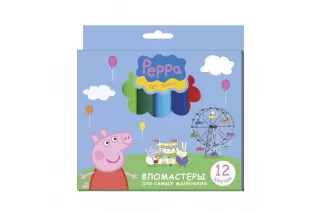Фломастеры «Свинка Пеппа» толстые Фломастеры «Свинка Пеппа» толстые