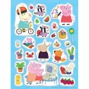Наклейки "Свинка Пеппа" (Peppa Pig), 100 наклеек Наклейки "Свинка Пеппа" (Peppa Pig), 100 наклеек