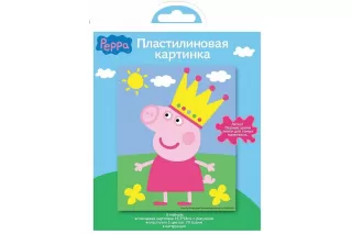 Пластилиновая картинка «Свинка Пеппа» (Peppa Pig) Пластилиновая картинка «Свинка Пеппа» (Peppa Pig)