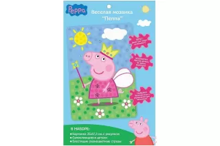 Веселая мозайка «Свинка Пеппа» (Peppa Pig) Веселая мозайка «Свинка Пеппа» (Peppa Pig)