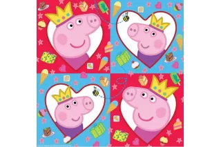 Салфетки «Свинка Пеппа» (20 шт.) Салфетки «Свинка Пеппа» (20 шт.)