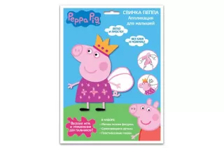 Аппликация «Свинка Пеппа» (Peppa Pig) Аппликация «Свинка Пеппа» (Peppa Pig)