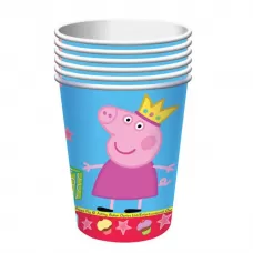 Стаканы Свинка Пеппа (6 шт.) Стаканы Свинка Пеппа (6 шт.)