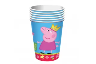 Стаканы Свинка Пеппа (6 шт.) Стаканы Свинка Пеппа (6 шт.)
