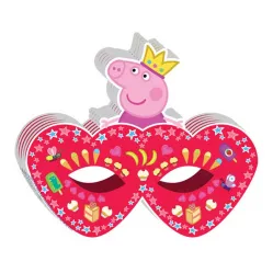 Маска бумажная «Свинка Пеппа» (6 шт.)