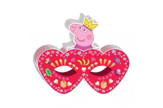 Маска бумажная «Свинка Пеппа» (6 шт.) Маска бумажная «Свинка Пеппа» (6 шт.)