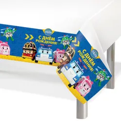 Скатерть «Поли Робокар»