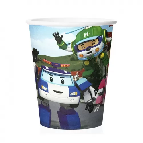 Стакан «Поли Робокар» (6 шт.) Стакан «Поли Робокар» (6 шт.)
