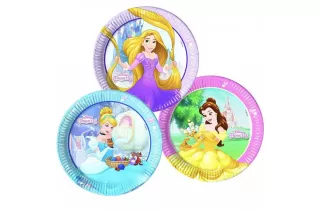 Тарелки Принцессы Disney 23 см (8 шт.) Тарелки Принцессы Disney 23 см (8 шт.)
