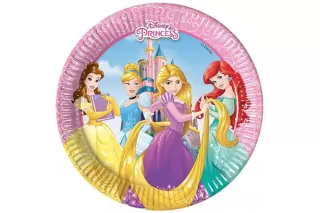 Тарелки Принцессы Disney 20 см (8 шт.) Тарелки Принцессы Disney 20 см (8 шт.)