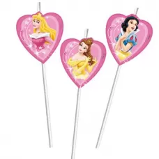 Трубочки Принцессы Disney (6 шт.)