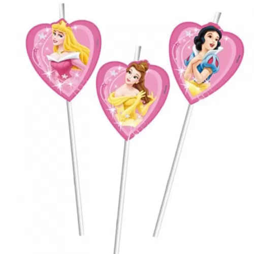 Трубочки для напитков «Принцессы Disney» (6 шт.) Трубочки для напитков «Принцессы Disney» (6 шт.)