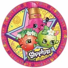 Тарелки Shopkins 18 см (6 шт.) Тарелки Shopkins 18 см (6 шт.)