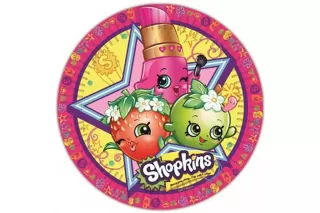 Тарелки Shopkins 18 см (6 шт.) Тарелки Shopkins 18 см (6 шт.)