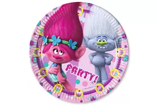Тарелки Тролли 20 см (8 шт.)