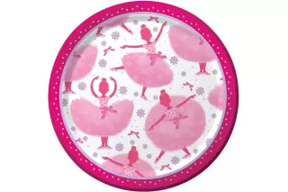 Тарелки Балерины, 17 см (8 шт.) Тарелки Балерины, 17 см (8 шт.)