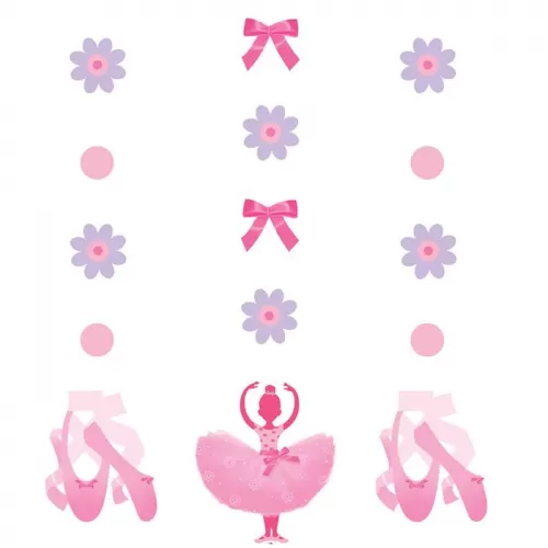 Бумажная подвеска «Балерины» (3 шт.) Бумажная подвеска «Балерины» (3 шт.)