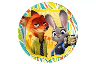 Тарелки Зверополис (8 шт.) Тарелки Зверополис (8 шт.)
