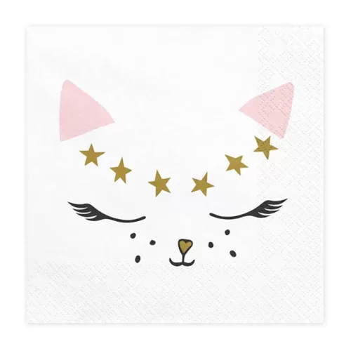 Салфетки Котики (20 шт.) Салфетки Котики (20 шт.)