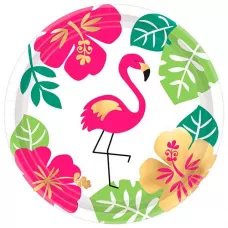 Тарелки Фламинго Aloha (8 шт.) Тарелки Фламинго Aloha (8 шт.)