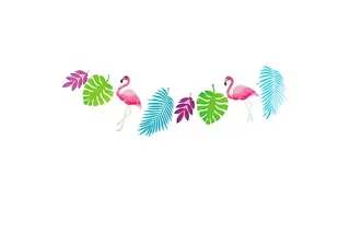 Гирлянда Фламинго Гирлянда Фламинго