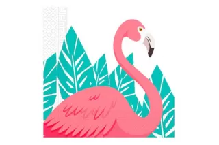 Салфетки Фламинго Aloha (20 шт.) Салфетки Фламинго Aloha (20 шт.)