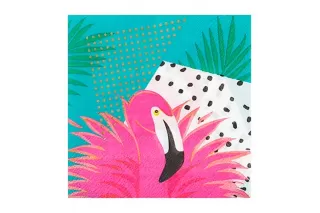 Салфетки Фламинго (12 шт.) Салфетки Фламинго (12 шт.)