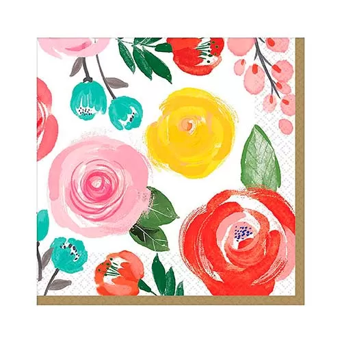 Салфетки Цветочный вальс (16 шт.)