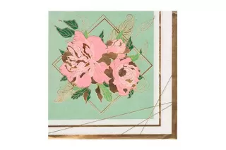 Салфетки Пионы (6 шт.)