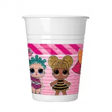 Стаканы Куклы LOL (8 шт.)