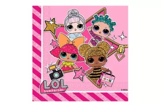 Салфетки Куклы LOL (20 шт.)