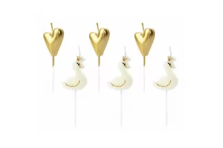 Свечи Лебеди Свечи Лебеди