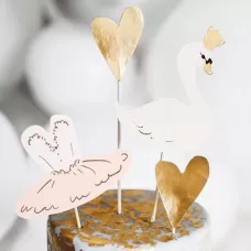 Топперы Лебединое озеро (4 шт.) Топперы Лебединое озеро (4 шт.)