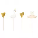 Топперы Лебединое озеро (4 шт.) Топперы Лебединое озеро (4 шт.)