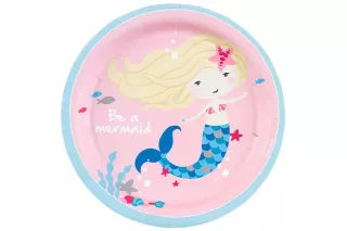 Тарелки Русалочка (8 шт) Тарелки Русалочка (8 шт)